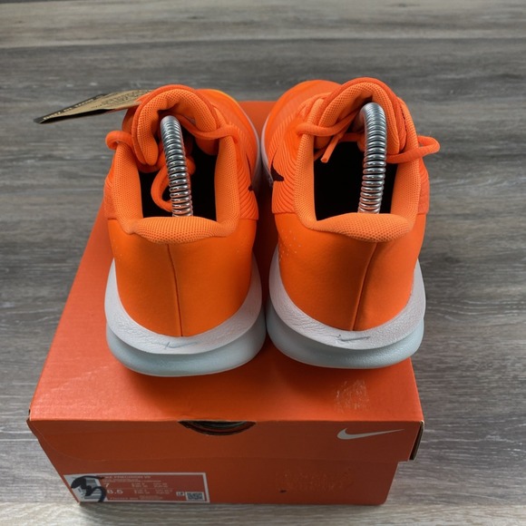 Nike Precision VII 7‎ Men Orange Men Basketball Hoopers Shoes FN4322-800 Sz 7 main image 11